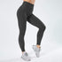 parine.pl Sport > Legginsy Ciemnoszary / S Oddychające Sportowe Legginsy