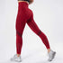 parine.pl Sport > Legginsy Czerwony / S Oddychające Sportowe Legginsy