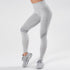 parine.pl Sport > Legginsy Szary / S Oddychające Sportowe Legginsy