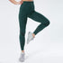 parine.pl Sport > Legginsy Zielony / S Oddychające Sportowe Legginsy