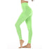 parine.pl Sport > Legginsy Zielony / S Oddychające Sportowe Legginsy