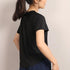 parine.pl Sport > Top Czarny / 4XL Oddychający Sportowy Top