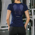 parine.pl Sport > Top Niebieski / L Oddychający Sportowy Top