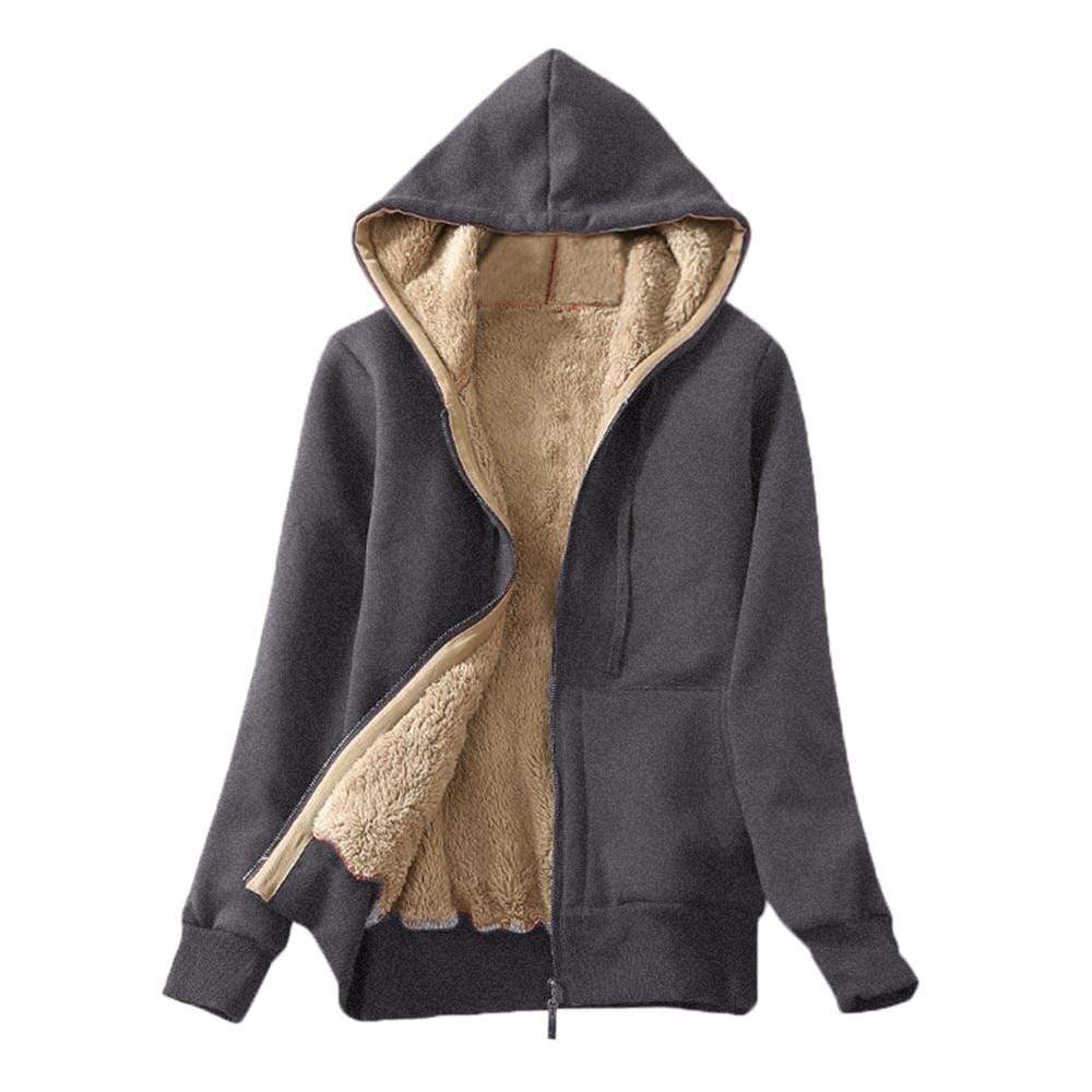 parine.pl Odzież > Bluza Ciemnoszary / M Rozpinana Bluza Bawełniana