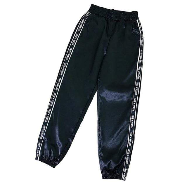 parine.pl Czarny 1 / XL Spodnie dresowe 12.