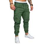 parine.pl Zielony / XL Spodnie Dresowe Męskie Wykonane Z Bawełny
