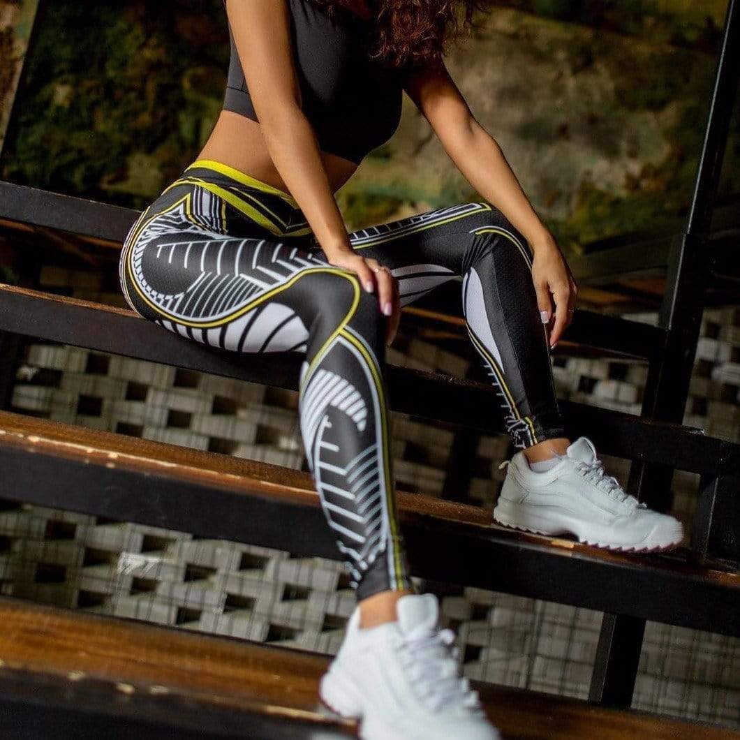 parine.pl Sport > Legginsy Sportowe Legginsy We Wzory