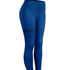 parine.pl Sport > Legginsy Niebieski / S Sportowe Legginsy Z Paskami