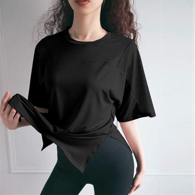 parine.pl Sport > Top Czarny / S Sportowy Top Oversize