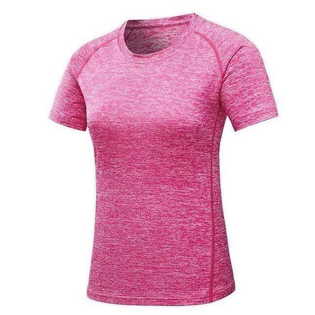 parine.pl Sport > Top Czerwony / XXL Sportowy Top Z Krótkim Rękawem