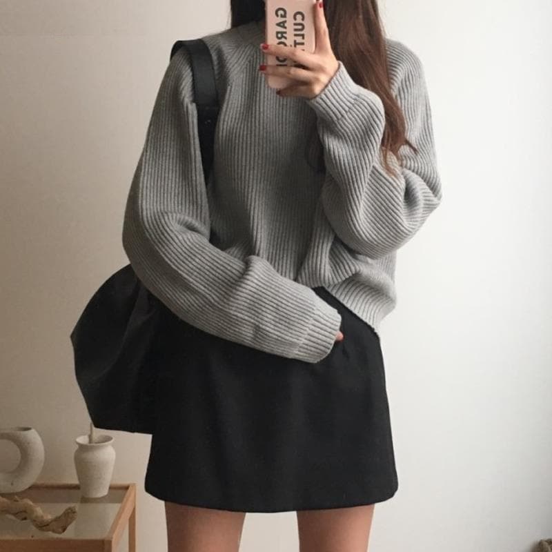 parine.pl Szary / Uniwersalny Sweter (No size) 103.