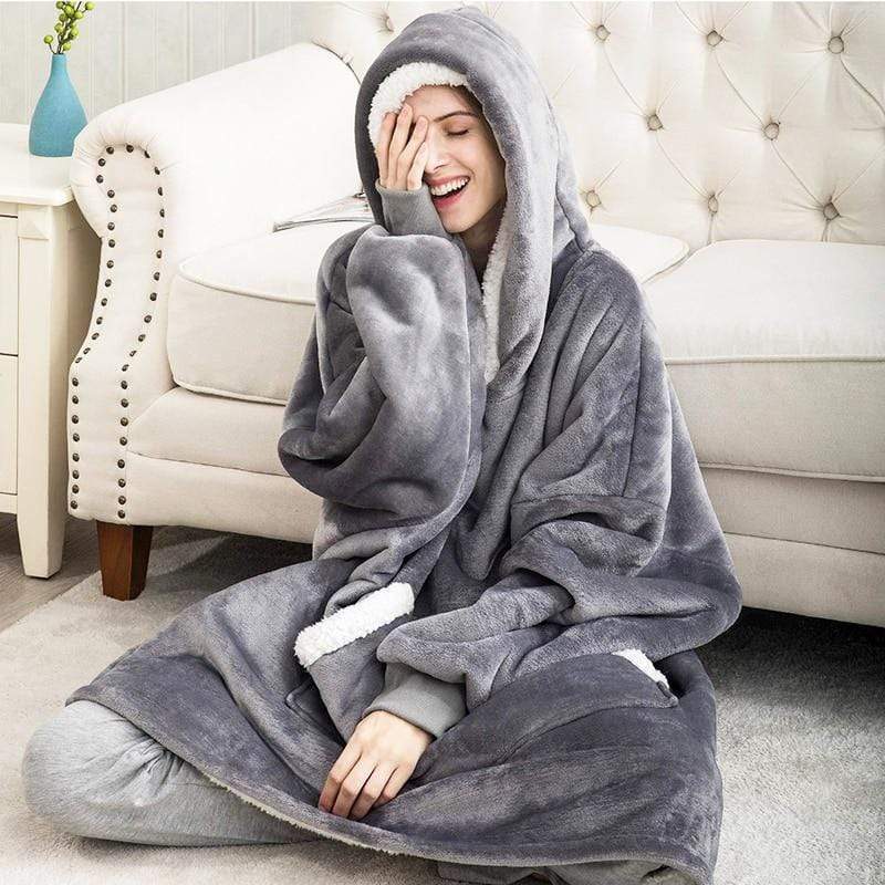 parine.pl Odzież > Bluza Szeroka Bluza Z Polaru