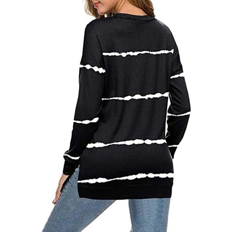 parine.pl Odzież > Bluza Szeroka Bluza Ze Wzorem