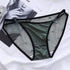 parine.pl 1772 Zielony / XL Transparentne Figi W Serca