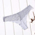 parine.pl 1772 Szary / XXL Uniwersalne Koronkowe Stringi