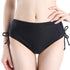 parine.pl 211 Wiązany Dół Bikini Plus Size Z Podwyższonym Stanem