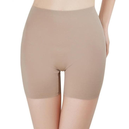 parine.pl 1578 Beżowy / L Wyszczuplające Spodenki