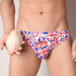 parine.pl Bielizna męska > Majtki push up Red Briefs / S Wzorzyste Majtki Push Up