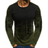parine.pl Wzór 3 / 3XL Wzorzysty Longsleeve Męski Z Elastycznego Materiału
